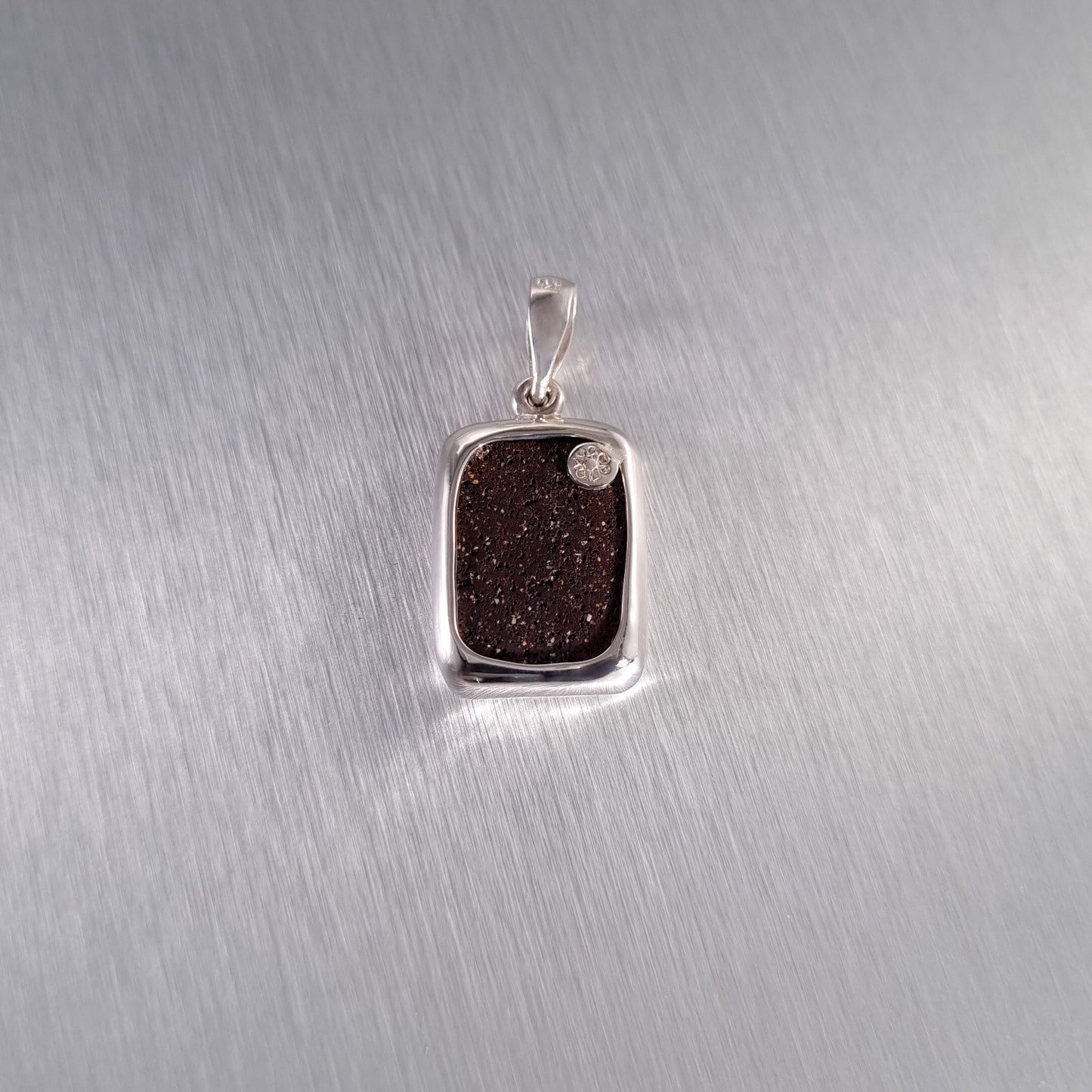 Solid Boulder Opal Pendant