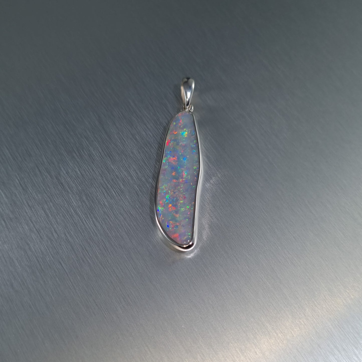 Solid Carved Opal Pendant