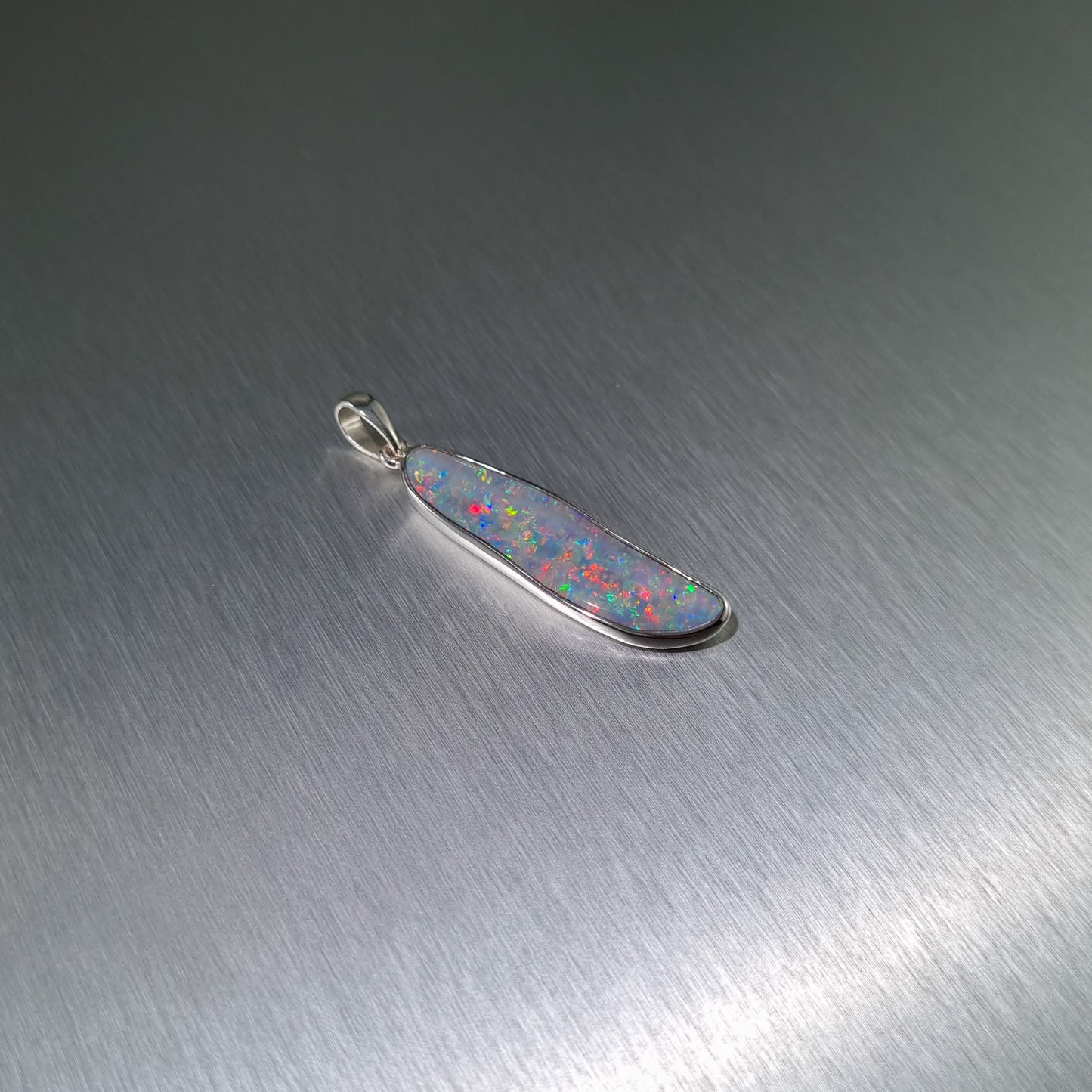 Solid Carved Opal Pendant