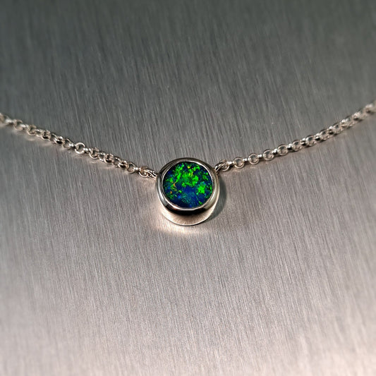 Opal Doublet Pendant