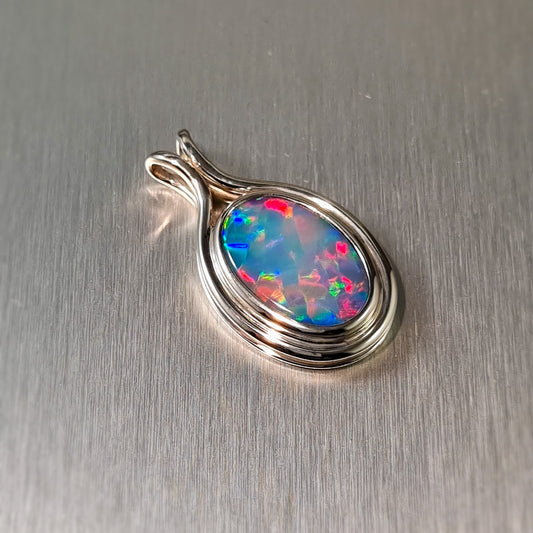 Opal Doublet Pendant