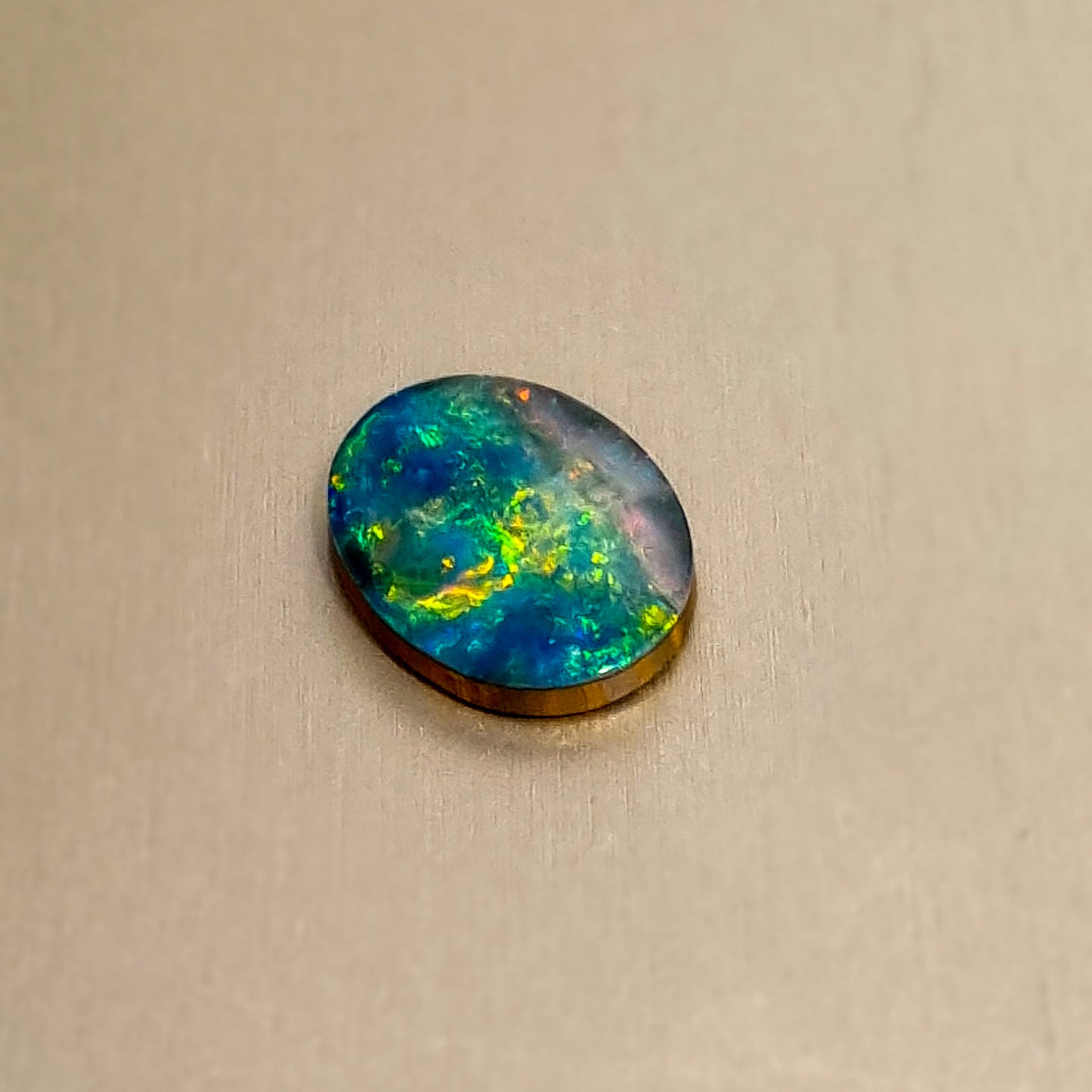 Mintabie Opal Doublet
