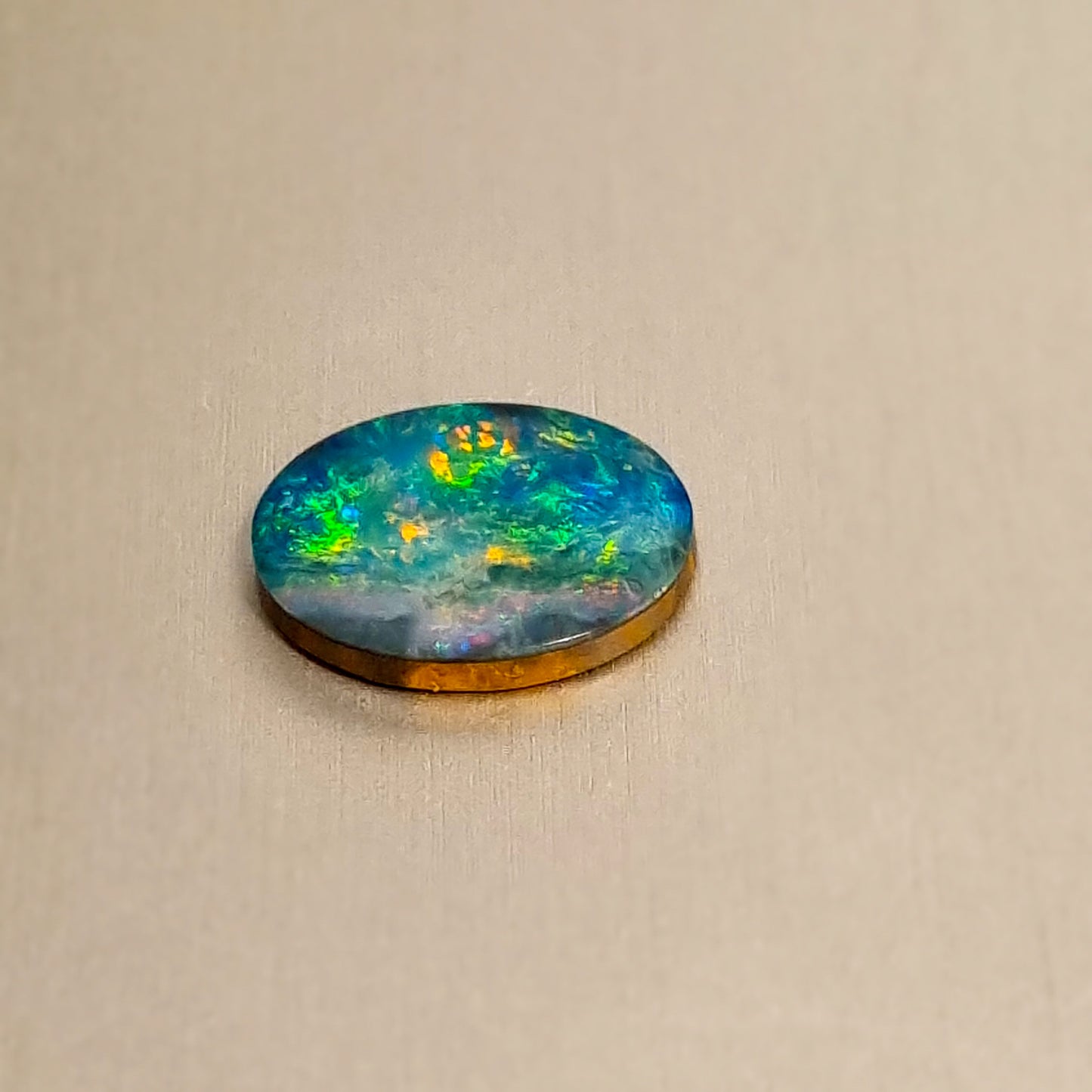 Mintabie Opal Doublet
