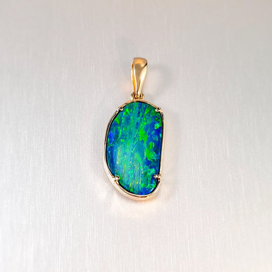 Coober Pedy Opal Doublet Pendant