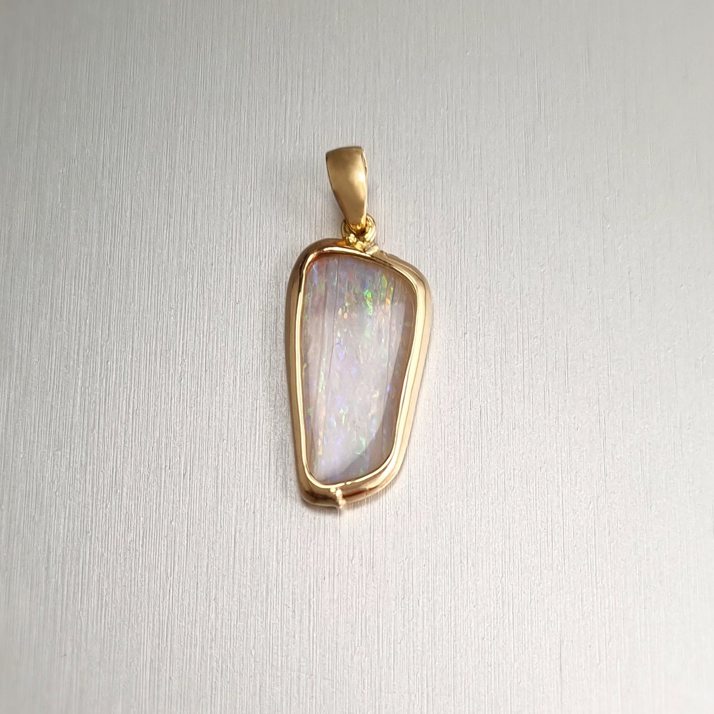Coober Pedy Solid Opal Pendant