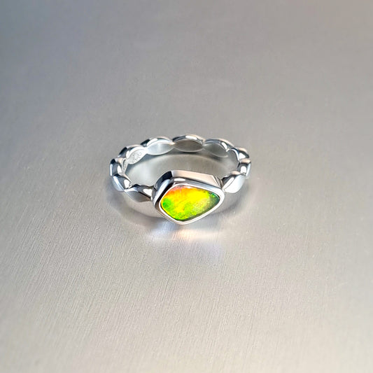 Opal Doublet Ring
