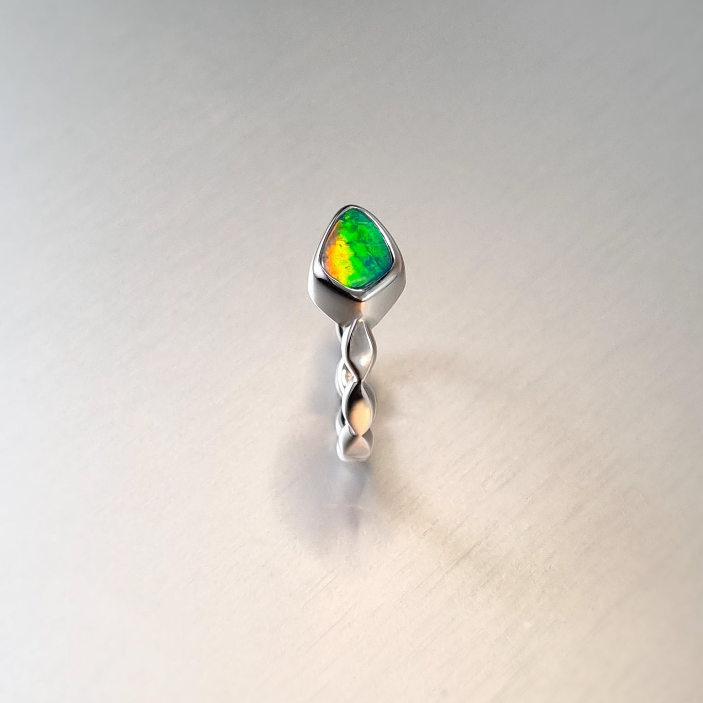 Opal Doublet Ring