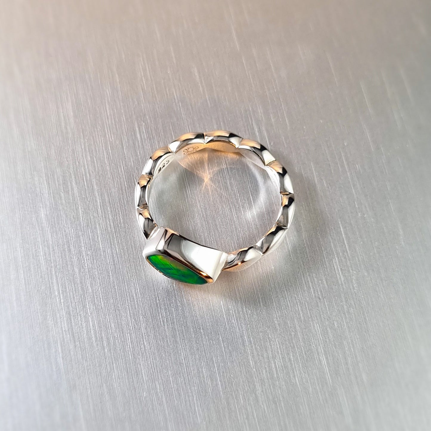 Opal Doublet Ring