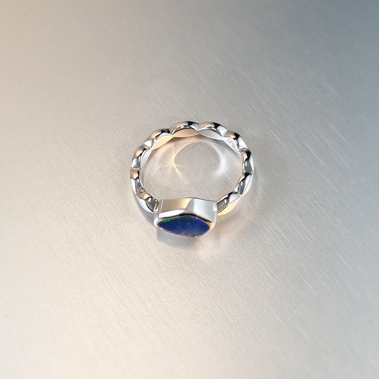 Opal Doublet Ring