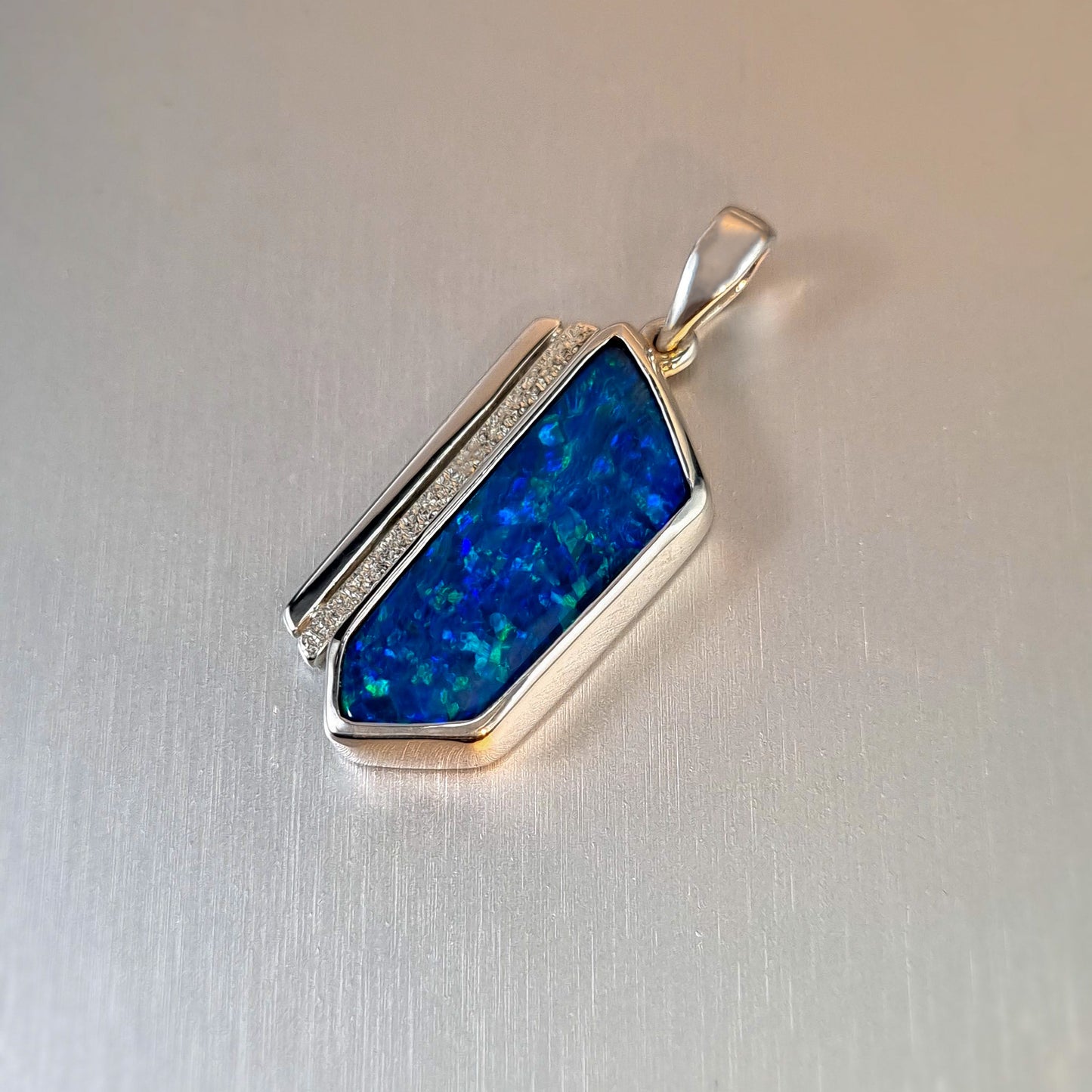 Coober Pedy Opal Doublet Pendant