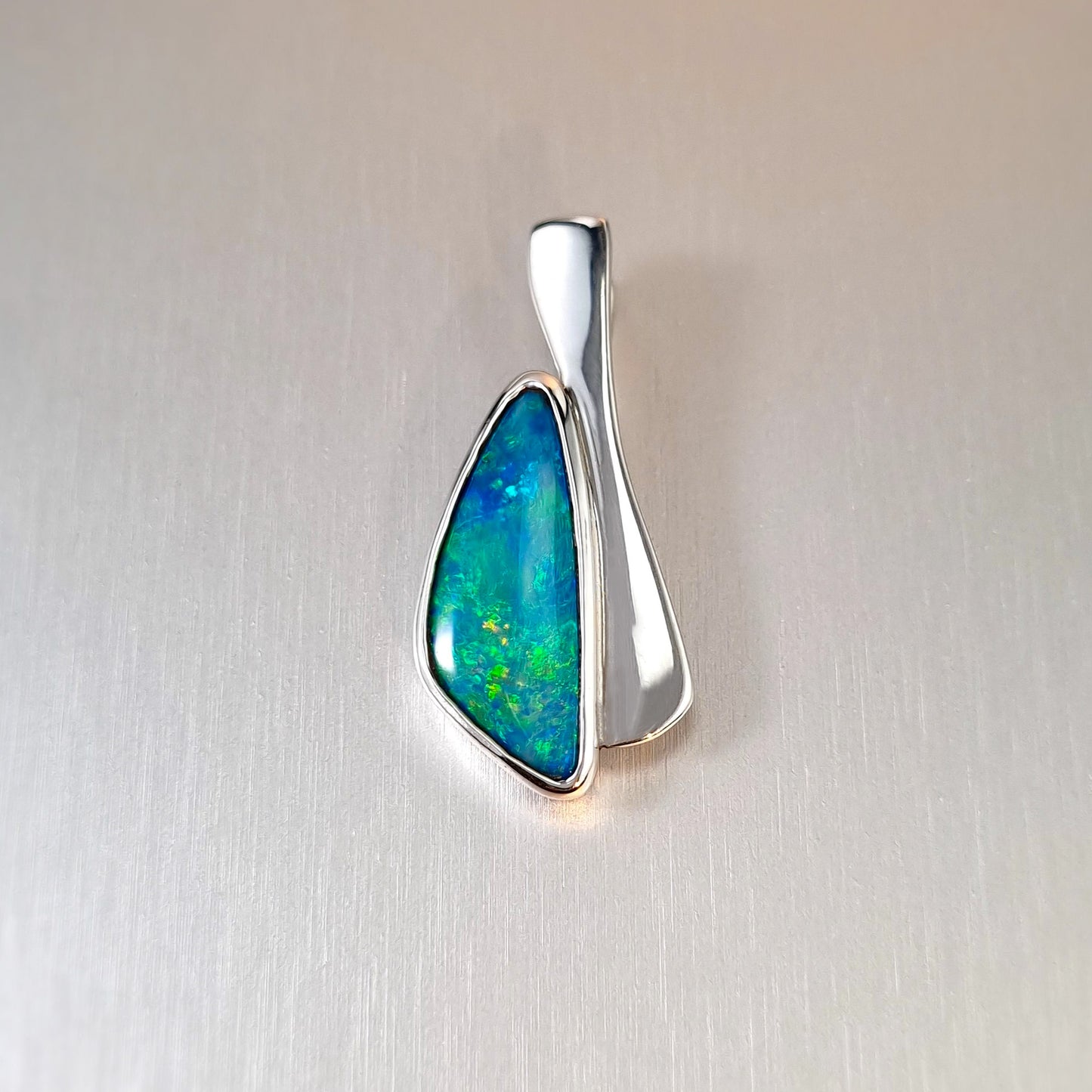 Coober Pedy Opal Doublet Pendant