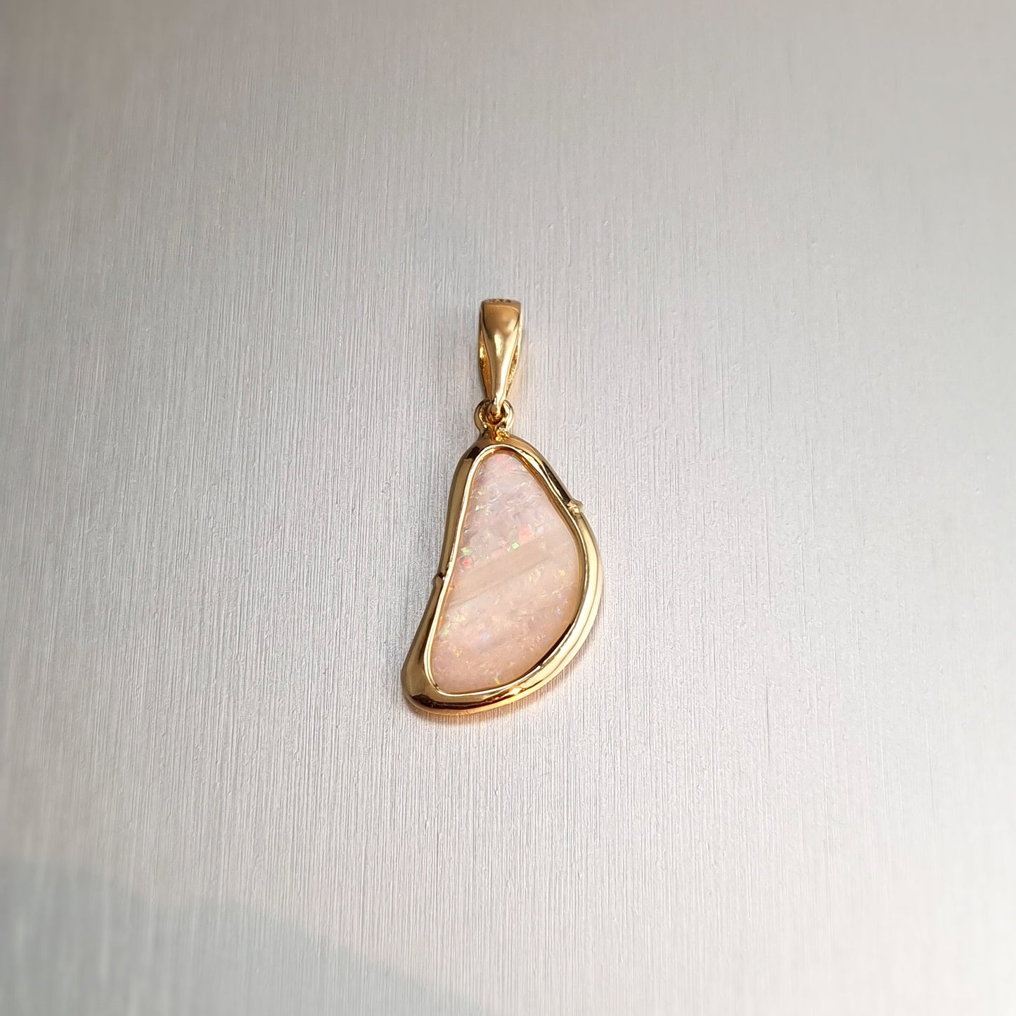 Coober Pedy Solid Opal Pendant