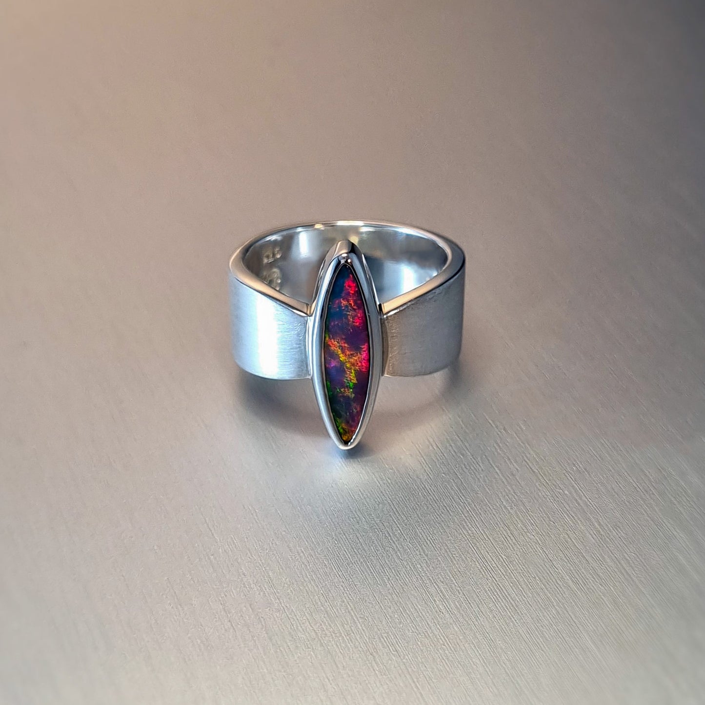 Opal Doublet Ring