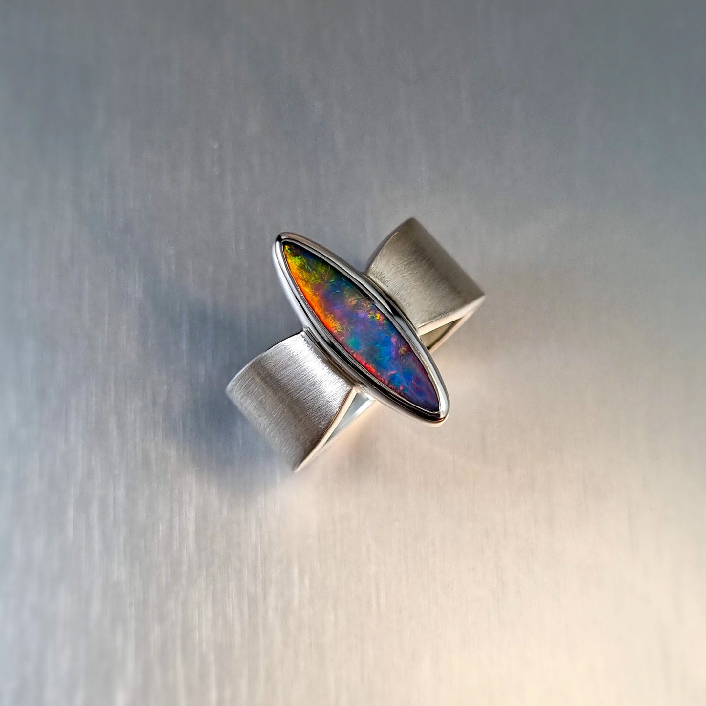 Opal Doublet Ring