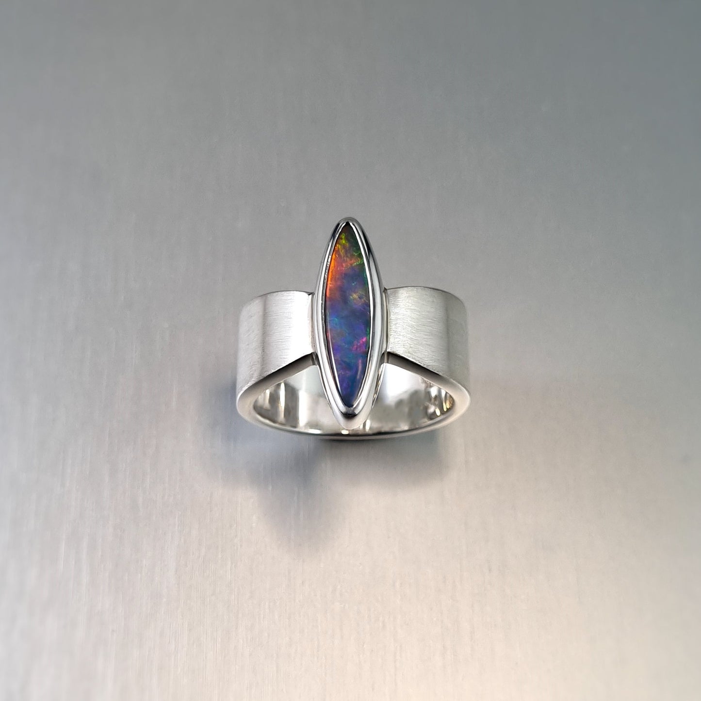 Opal Doublet Ring